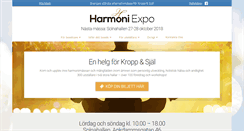 Desktop Screenshot of harmoniexpo.com